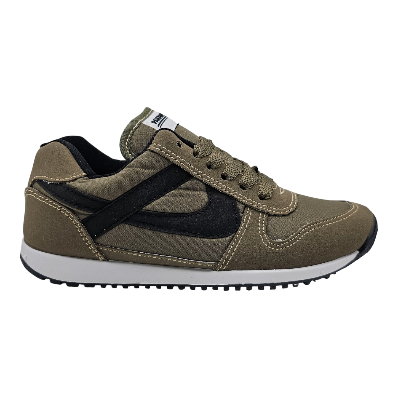 Tenis Panam Jogger Olivo/negro