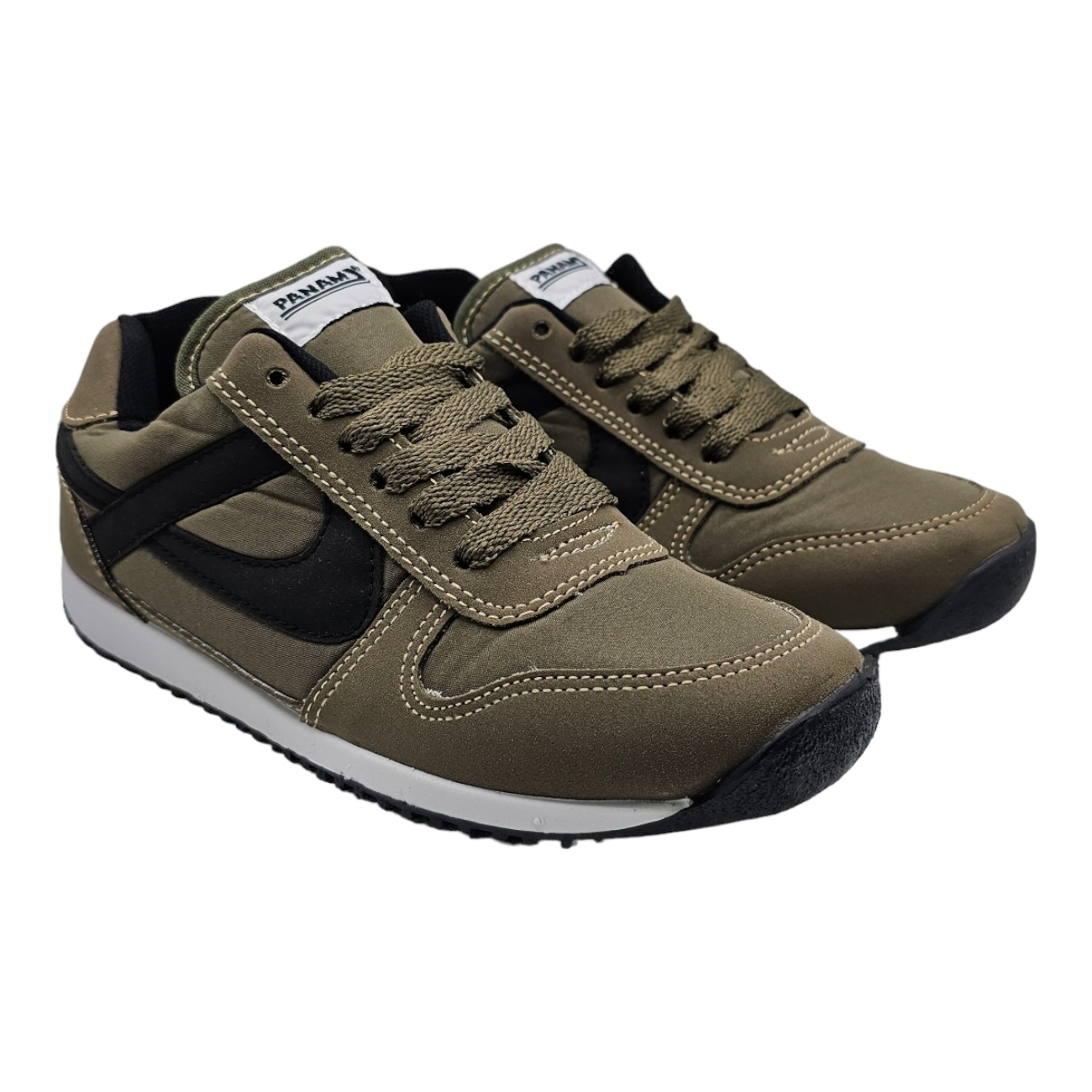 Tenis Panam Jogger Olivo/negro