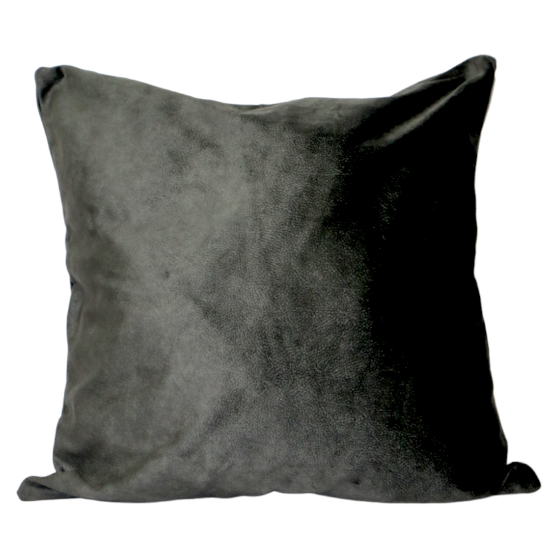 Cojín Polanco Ceniza con Relleno Premium 60x60