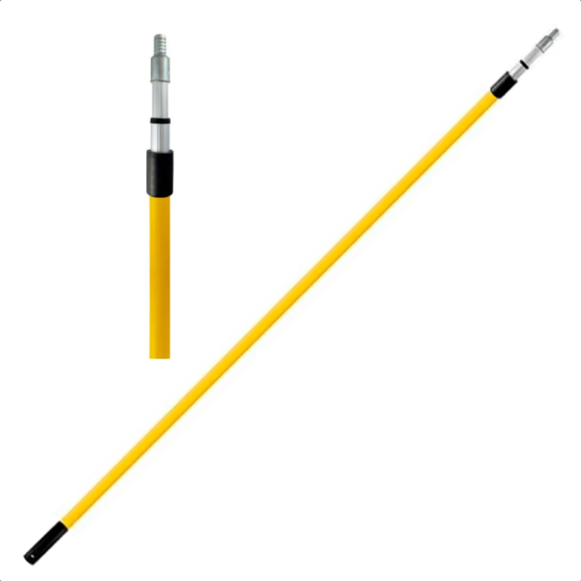 Extensión de fibra de vidrio para rodillo 1.9m/5.4m