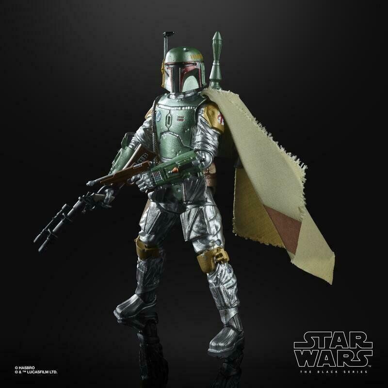 Boba Fett Carbonized Exclusivo Star Wars Black Series 6 HASBRO