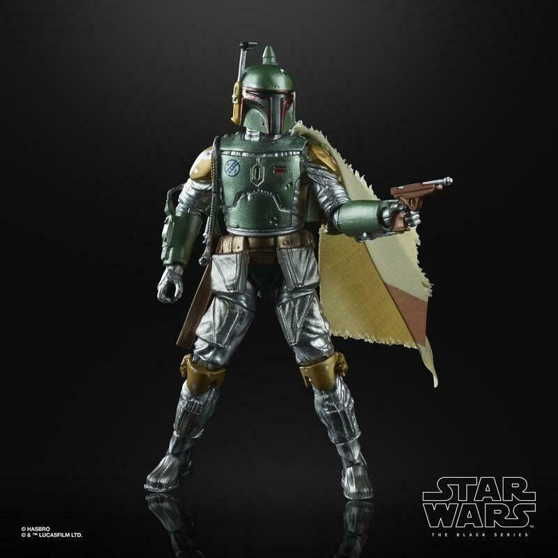 Boba Fett Carbonized Exclusivo Star Wars Black Series 6 HASBRO