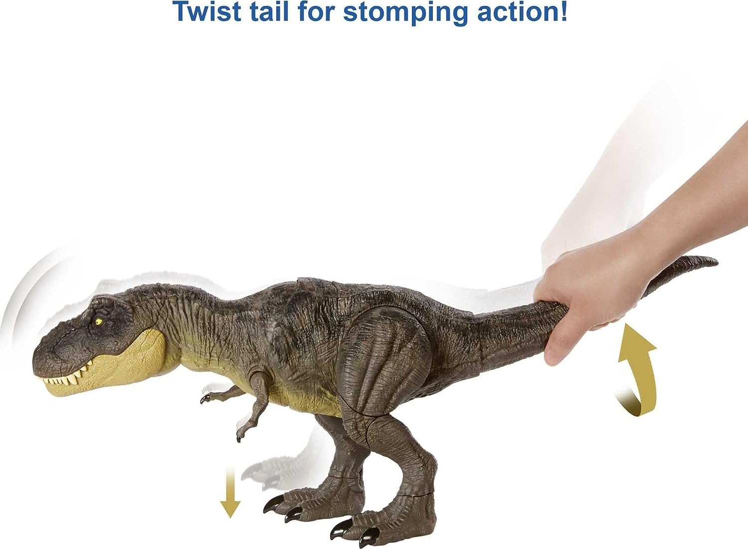 Tyrannosaurus Rex Jurassic Camp Cretaceous Dinosaur World Action with Stomping Motion 