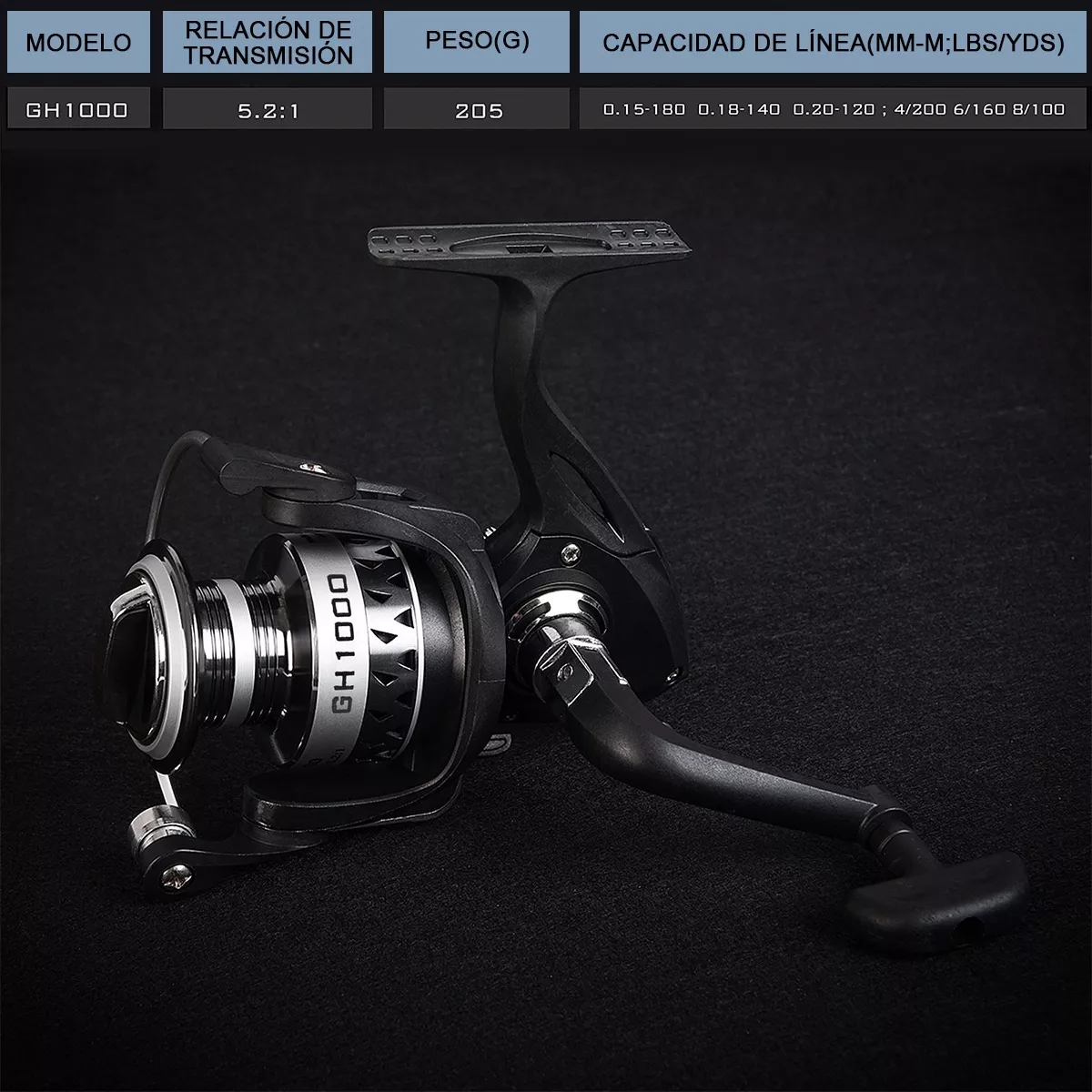 Kit Caña De Pescar Y Carrete 30 pzas