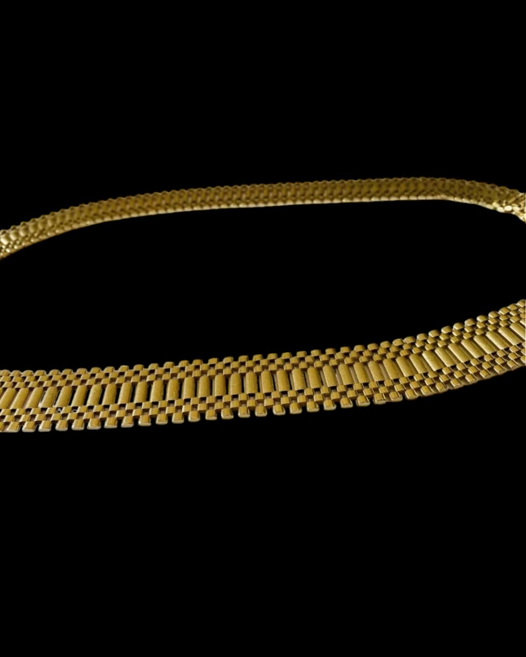 Hermosa Cadena Tipo Rolex En Oro De 14 Kilates + Obsequio