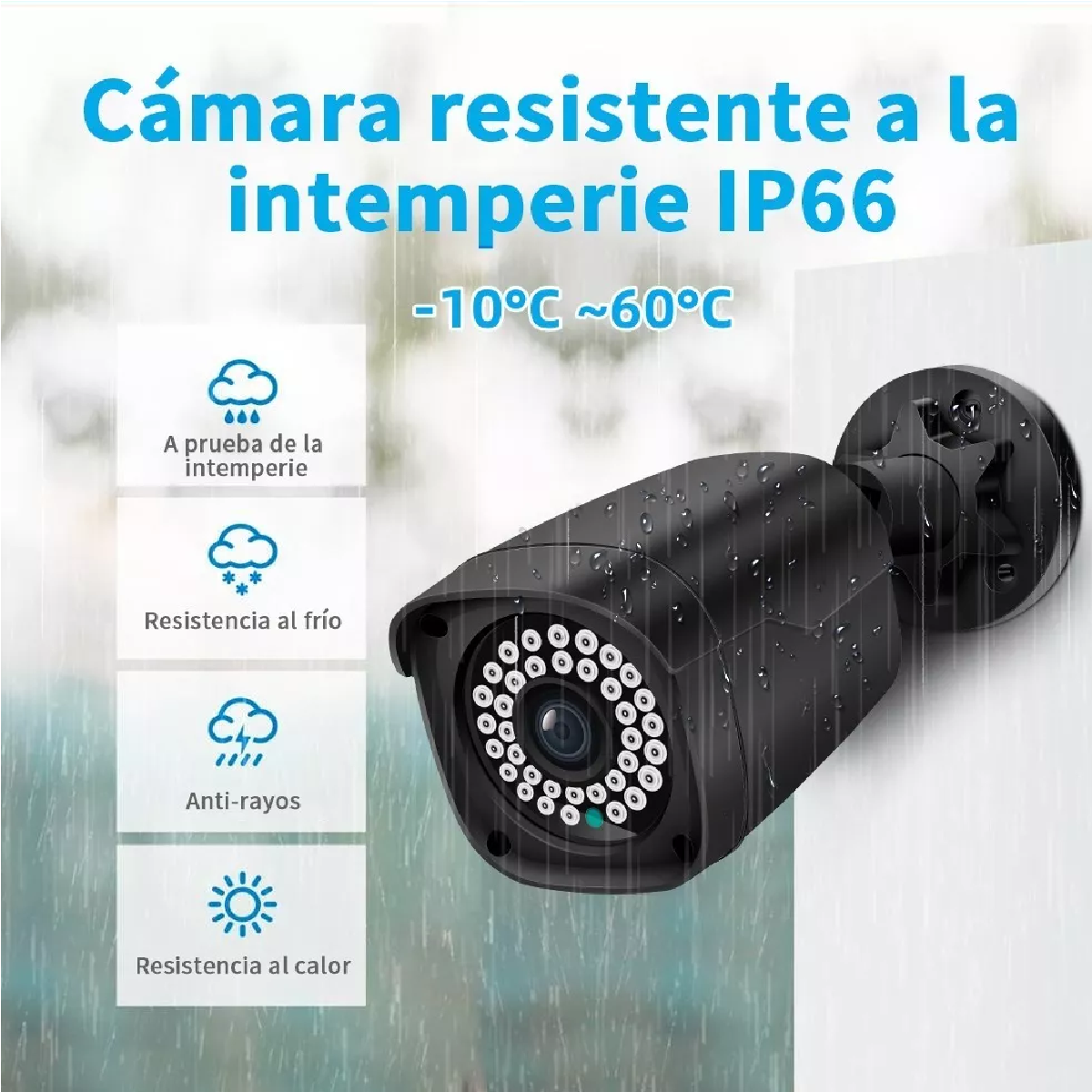 Kit Circuito Cerrado 4 Cámaras De Seguridad Dvr 500gb