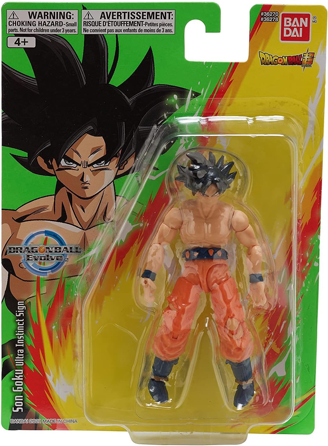 Goku Ultra Instinct Sign Dragon Ball Super Evolve BANDAI