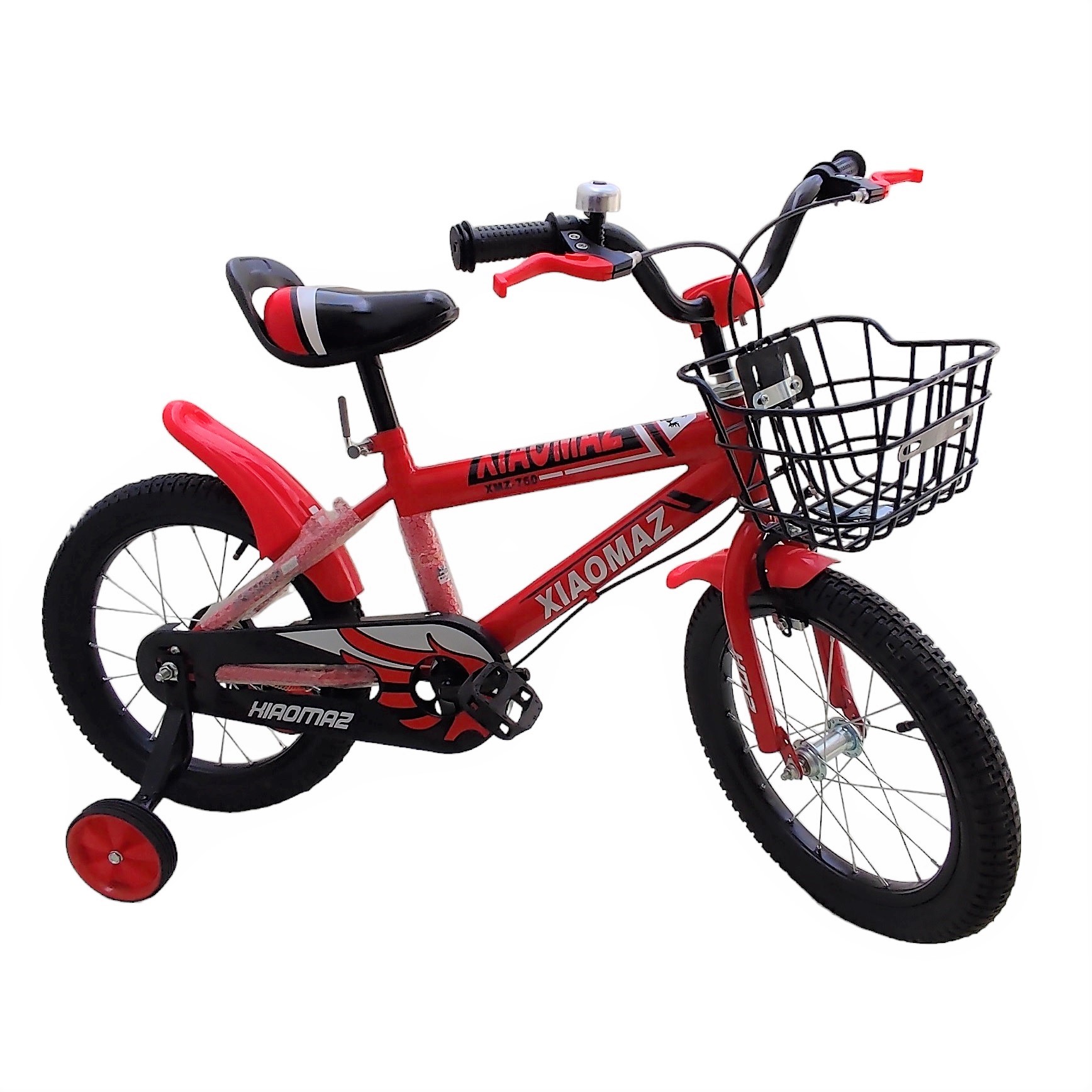 Bicicleta Infantil Xiaomaz para Niño R16 Rodada 16 con Llantas de Entrenamiento