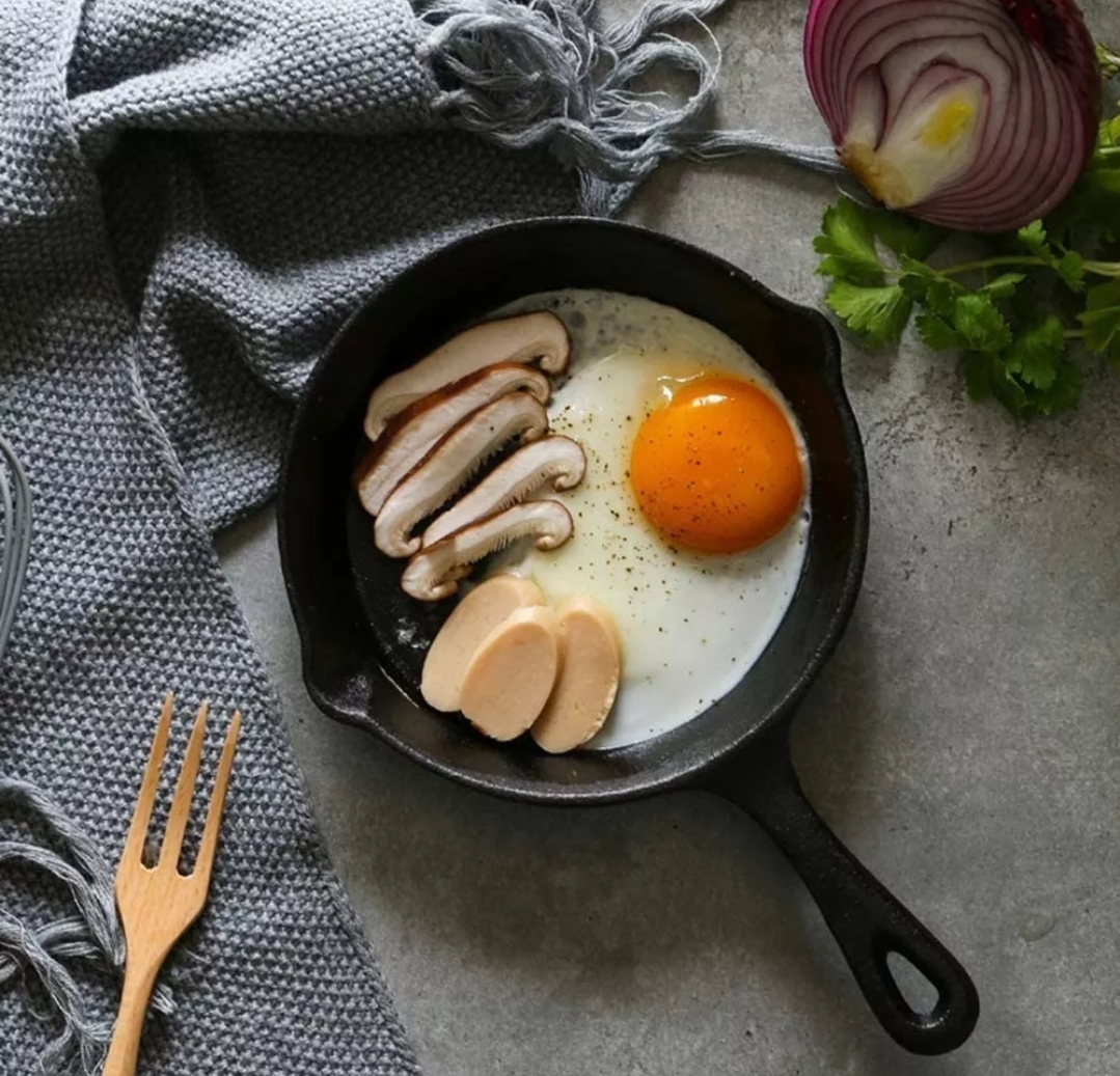 3 Sartenes De Hierro Fundido, Sartén De 6/8/10 Pulgadas