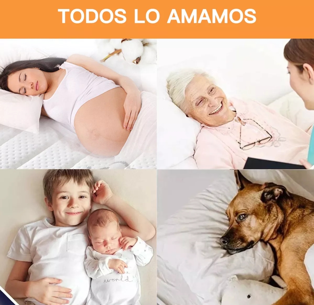 Protector Cubre Colchón 100% Impermeable matrimonial