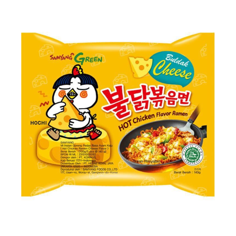 Ramen picante coreano samyang buldak 4 piezas clásico