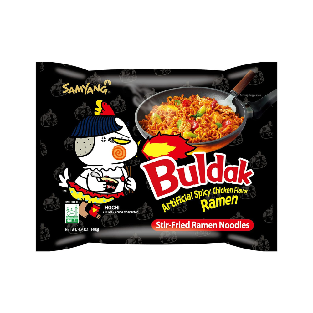 Ramen picante coreano samyang buldak 4 piezas clásico