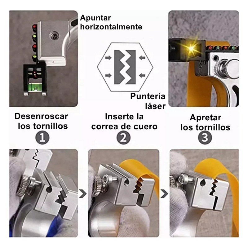Resortera Láser Profesional Para Exteriores