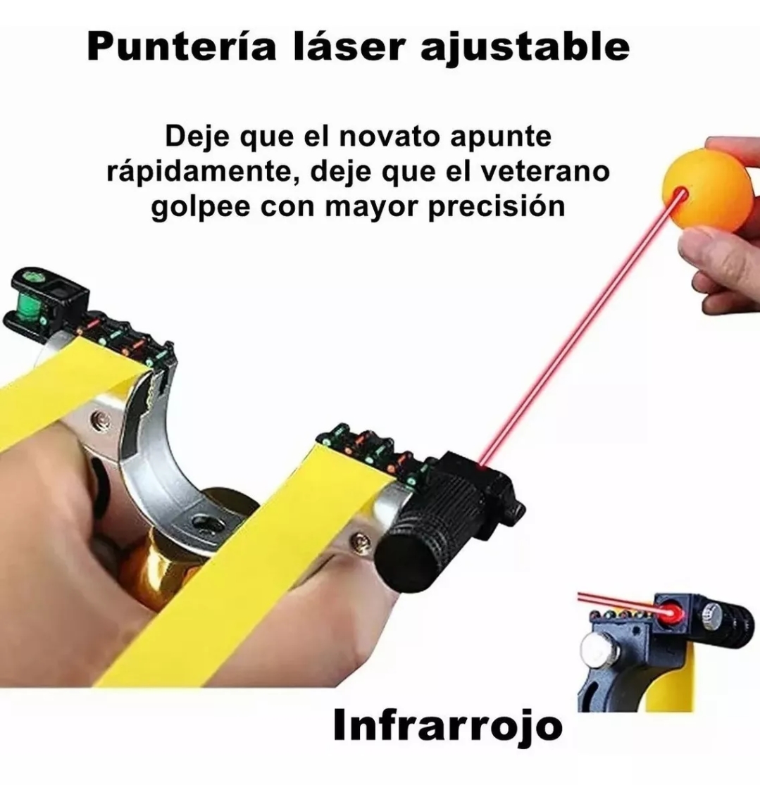 Resortera Láser Profesional Para Exteriores