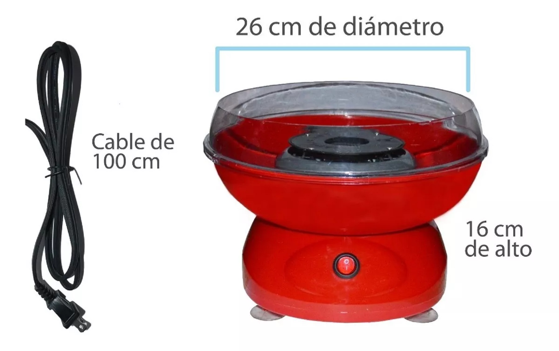Maquina para hacer algodon de azucar
