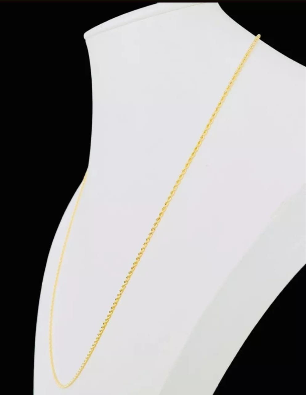 Cadena Estilo Torzal De 1 Mm Con 50cm Oro De 14 Kilates Favorito Precio anterior: 3800 pesos $ 3,800