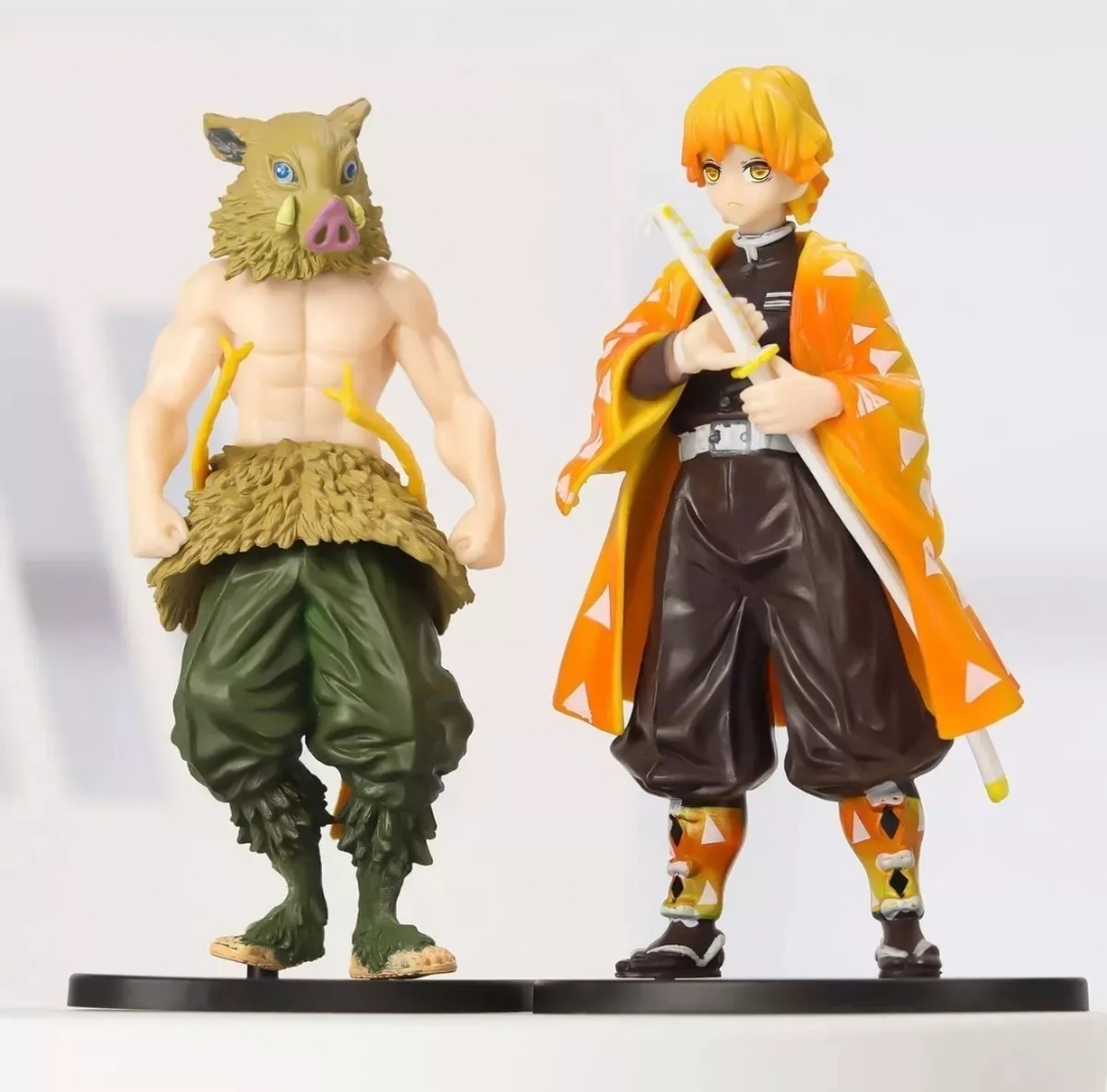6 Piezas Anime Demon Slayer Colección Figuras De Juguete