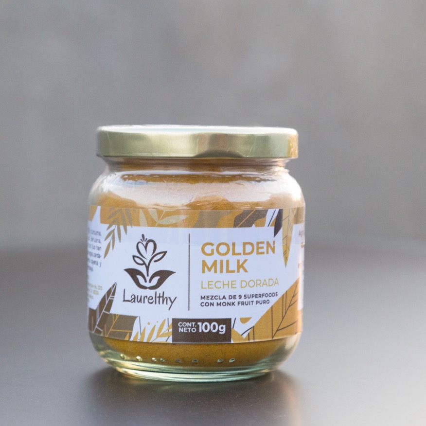 Golden Milk en Polvo (Leche Dorada) - Estado Natural