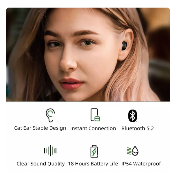 Audífonos In-ear Gamer Inalámbricos Xiaomi Redmi Buds 3 Lite M2110e1 Negro