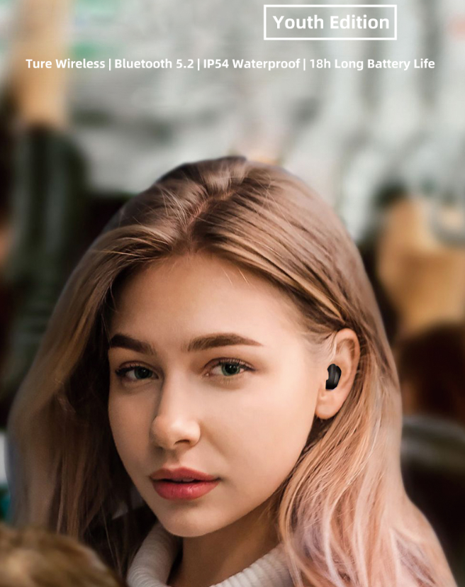 Audífonos In-ear Gamer Inalámbricos Xiaomi Redmi Buds 3 Lite M2110e1 Negro