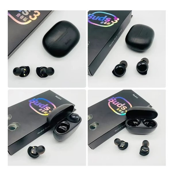 Audífonos In-ear Gamer Inalámbricos Xiaomi Redmi Buds 3 Lite M2110e1 Negro