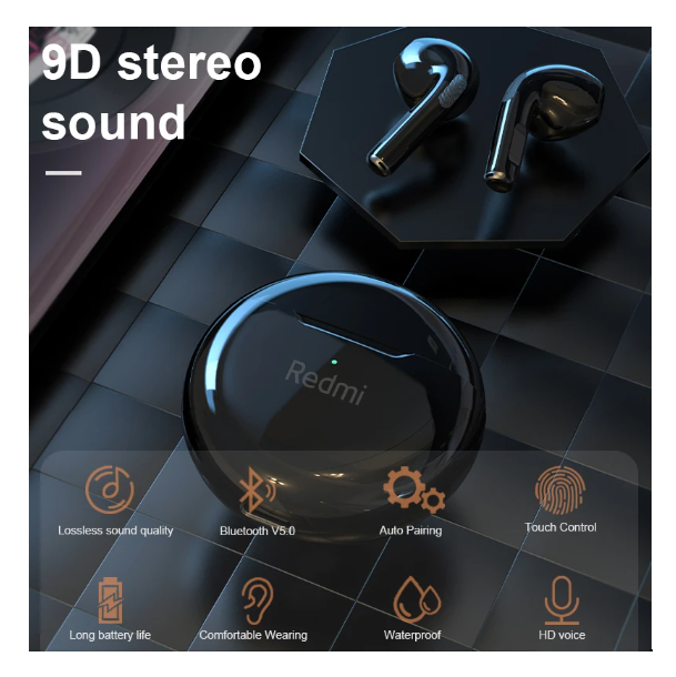 Audifonos In Ear Redmi Tws Bluetooth Sonido Estéreo Wireless