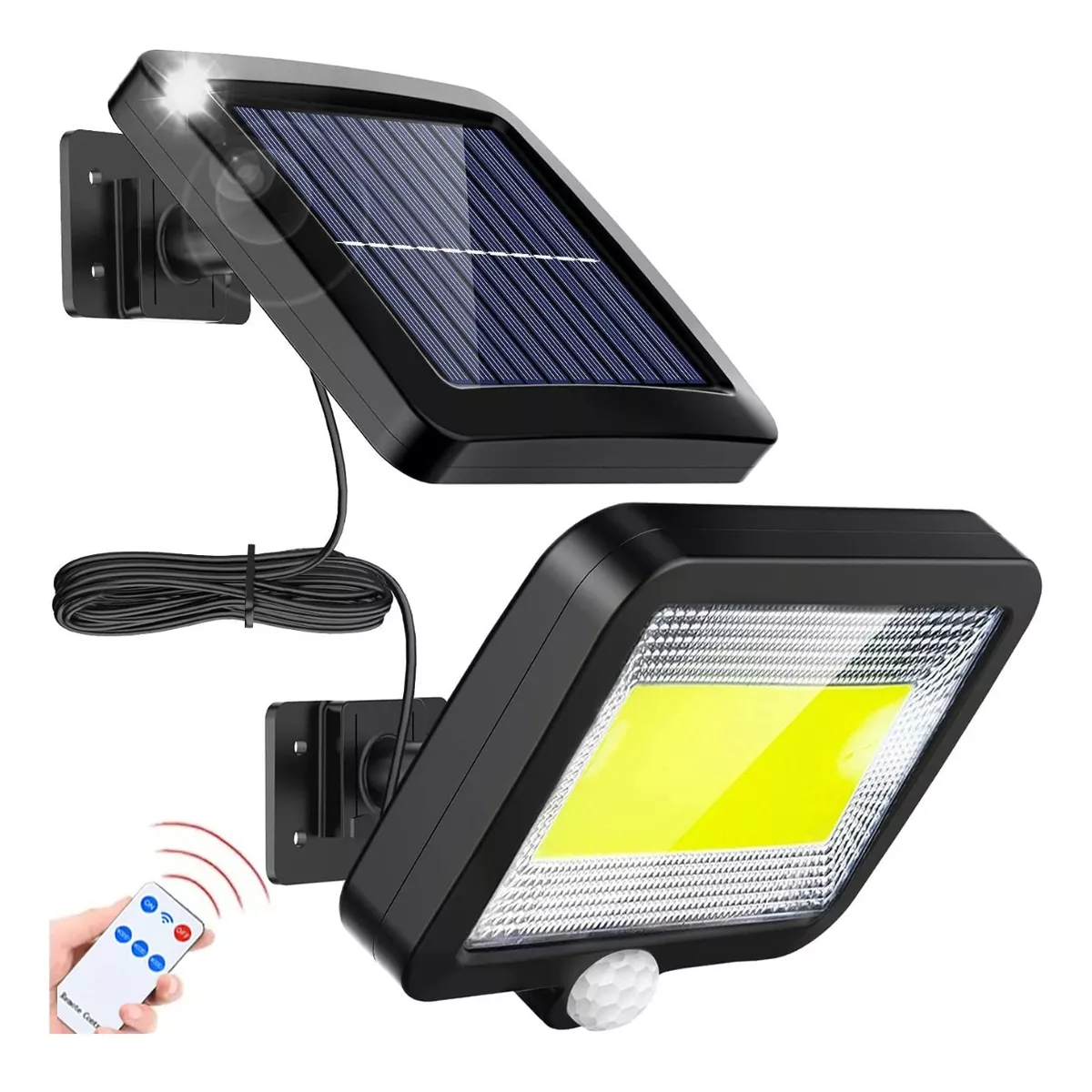 Lámpara Solar Exterior/interior Impermeable Ip65 Remoto