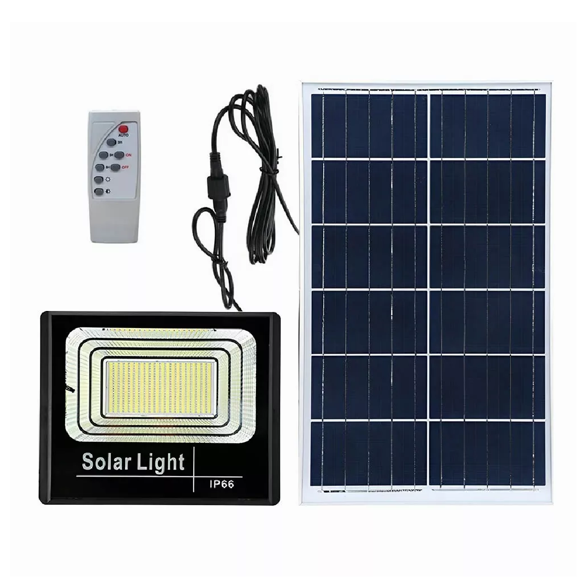 Lámpara Solar 60w Led Impermeable Lampara Solar Para Jardin