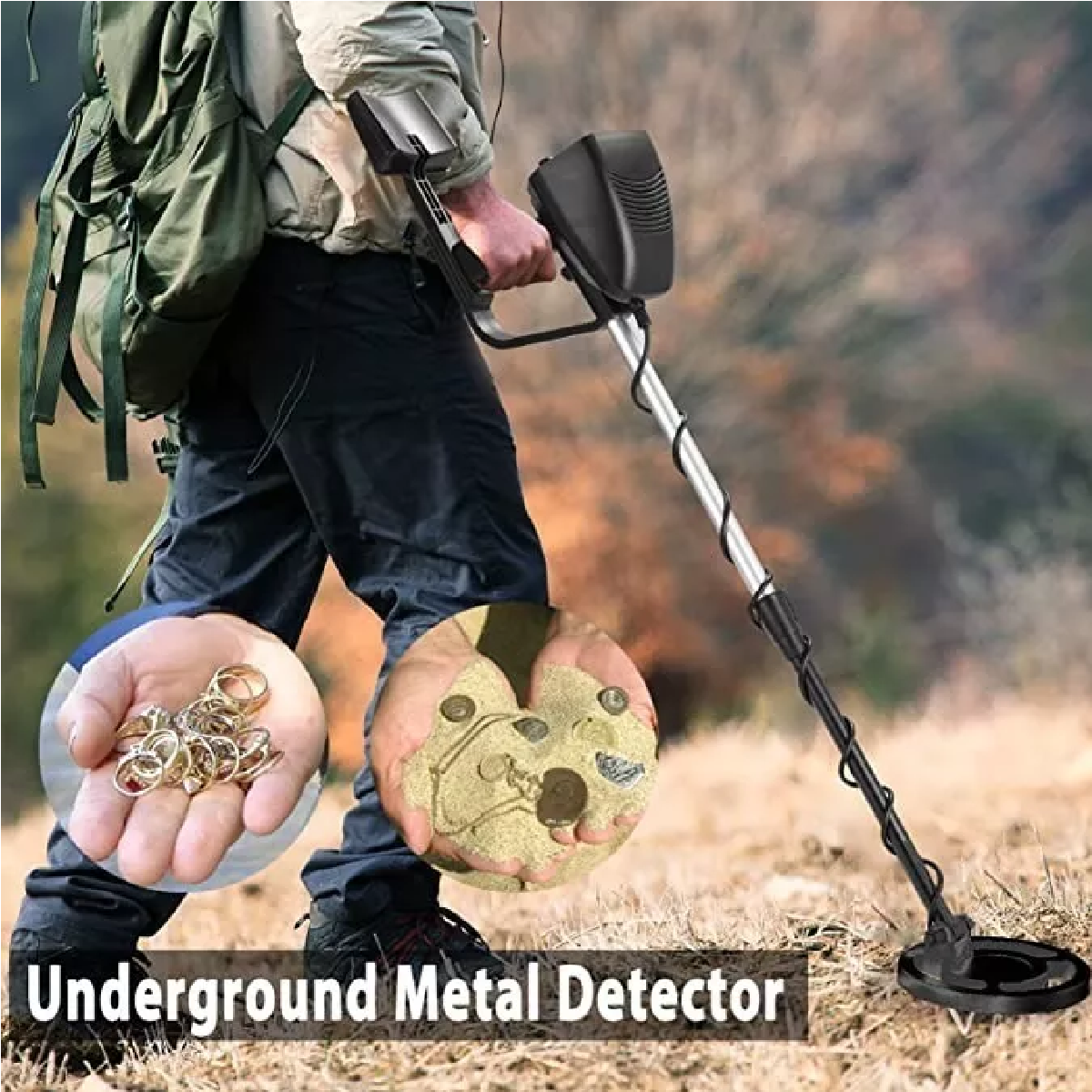 Detector De Metales Detectores Tesoros 