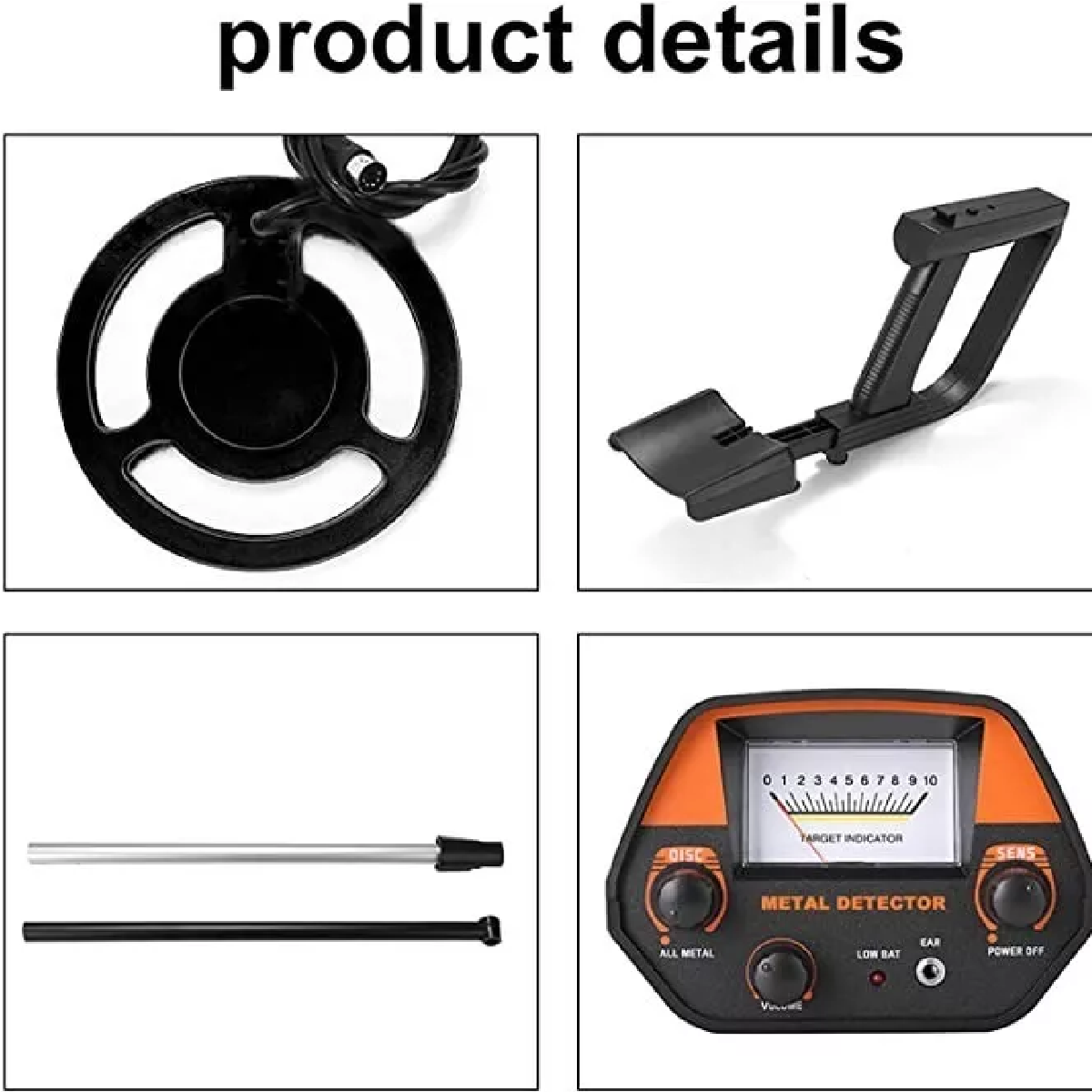 Detector De Metales Detectores Tesoros 