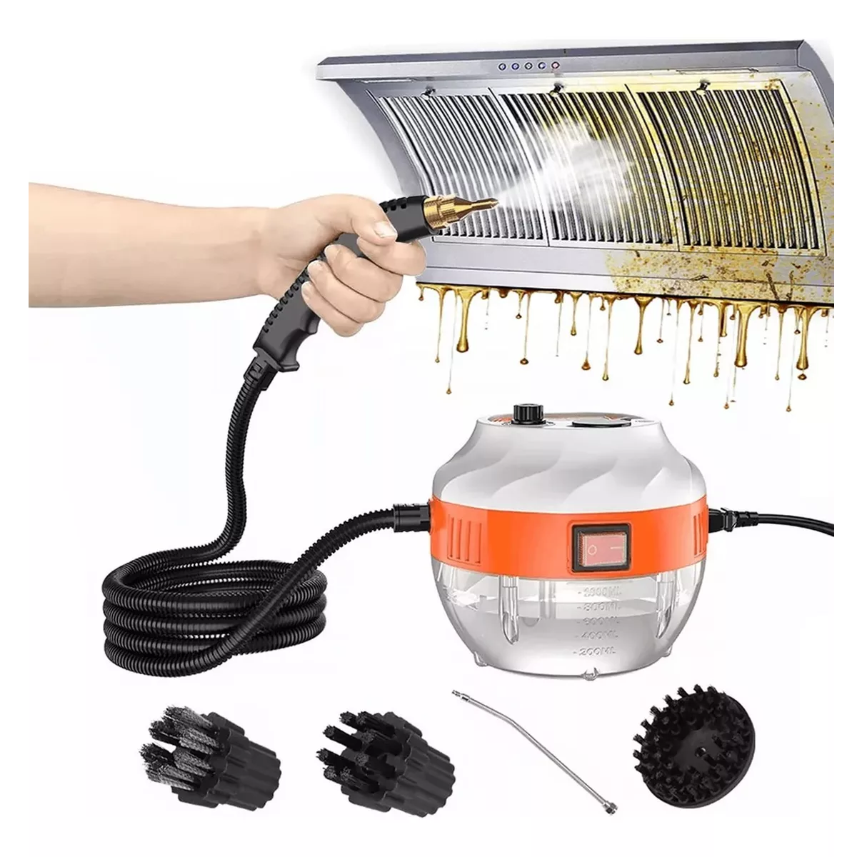 Limpiador De Vapor Presurizado De Alta Temperatura 2800w