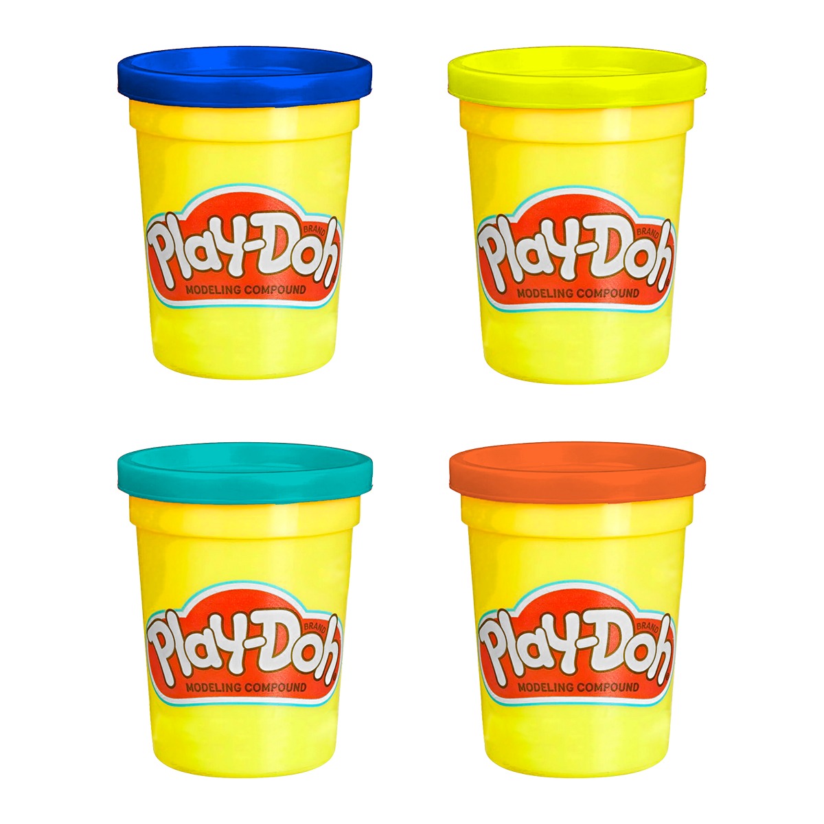 Play-Doh Plastilina Masa Moldeable 4 colores Animales