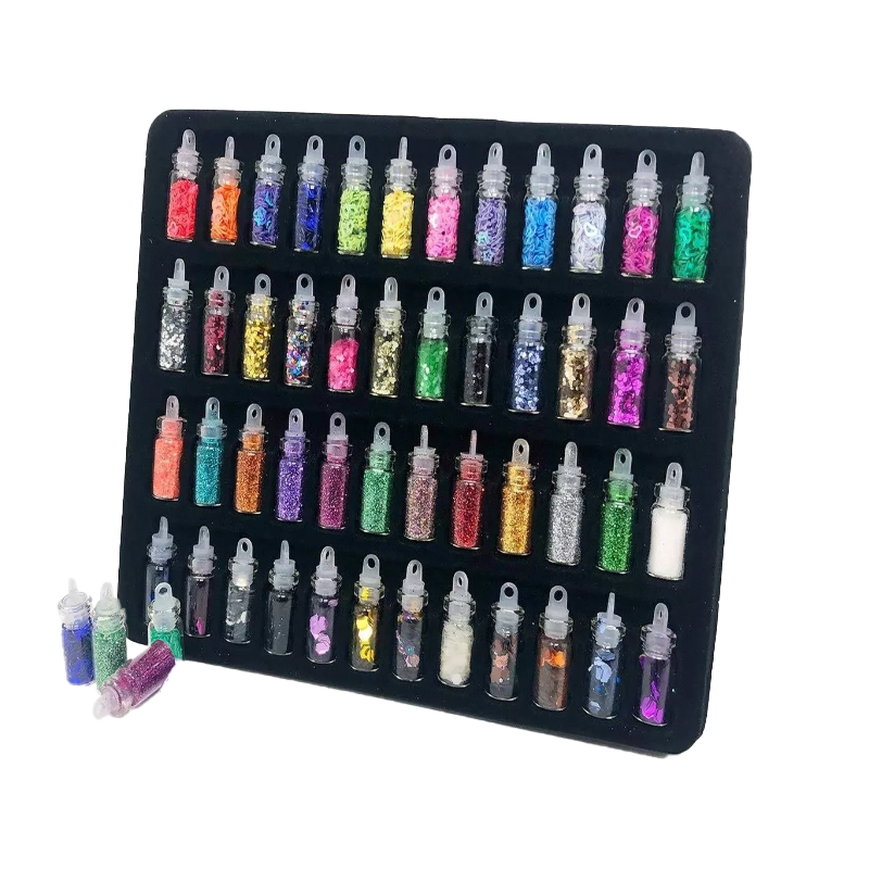 Decoracion De Uñas Glitter Piedras Acrilicas Decoració 48 Pz