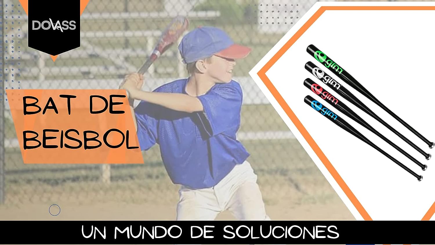 Bat De Beisbol De Aleación De Aluminio para Baseball con diseño Aerodinámico - Anti Sudor Antideslizante de competición de Practica de Bateo Sports, 34"