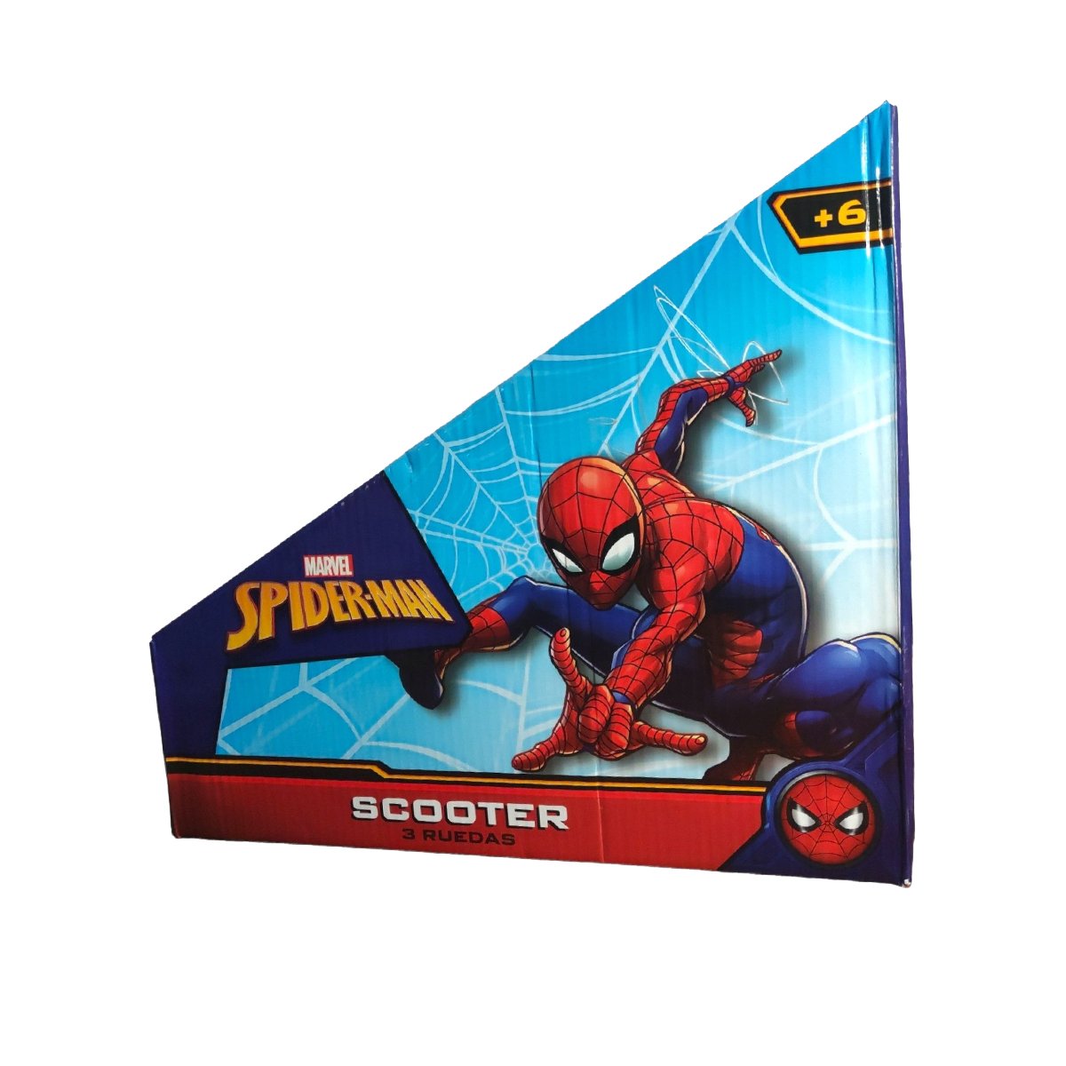 Scooter Infantil Spiderman Tres Llantas