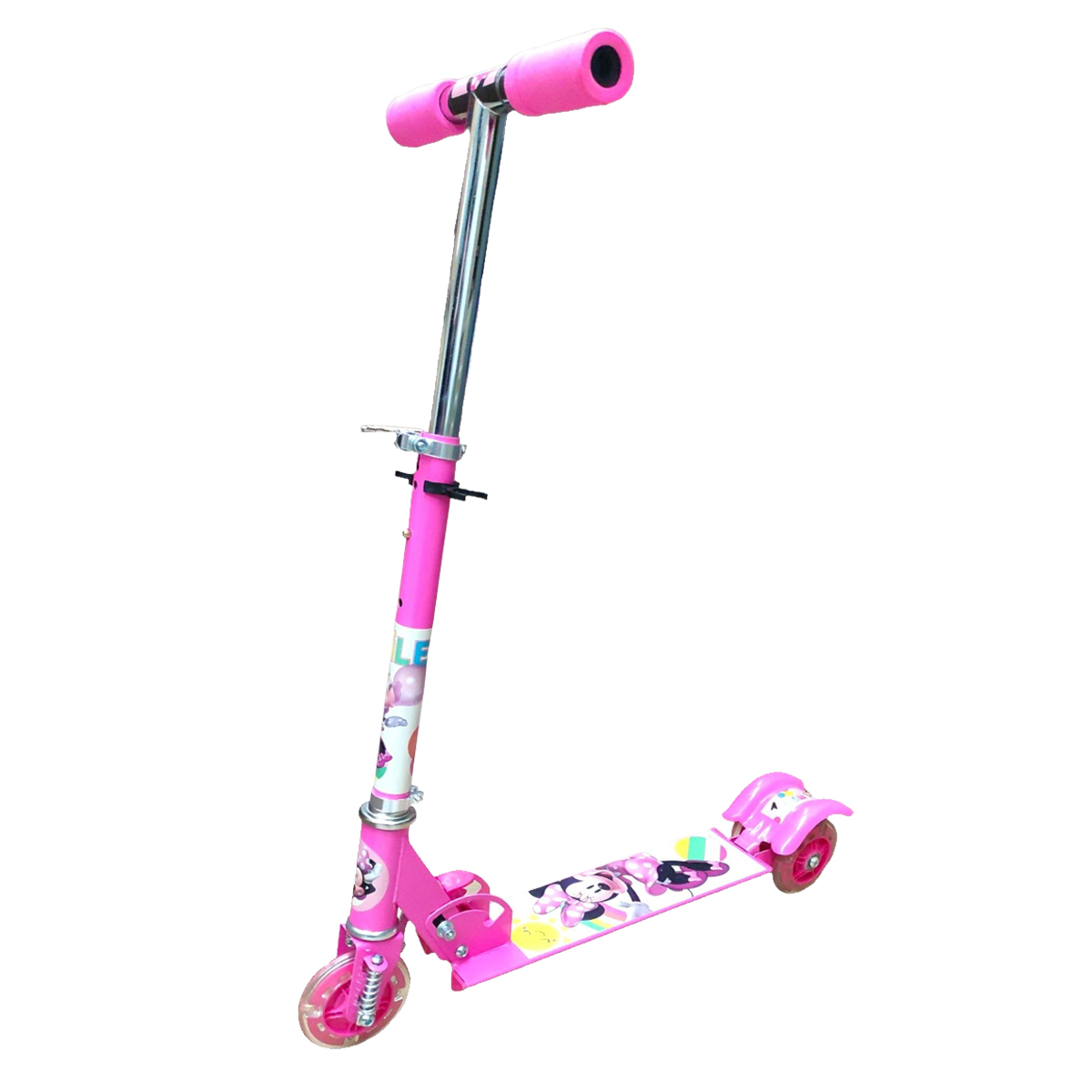 Scooter Patin del diablo para niños con luz Minnie