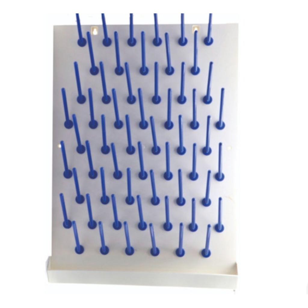 Escurridor De Plastico P/ Material Laboratorio 56 Lugares