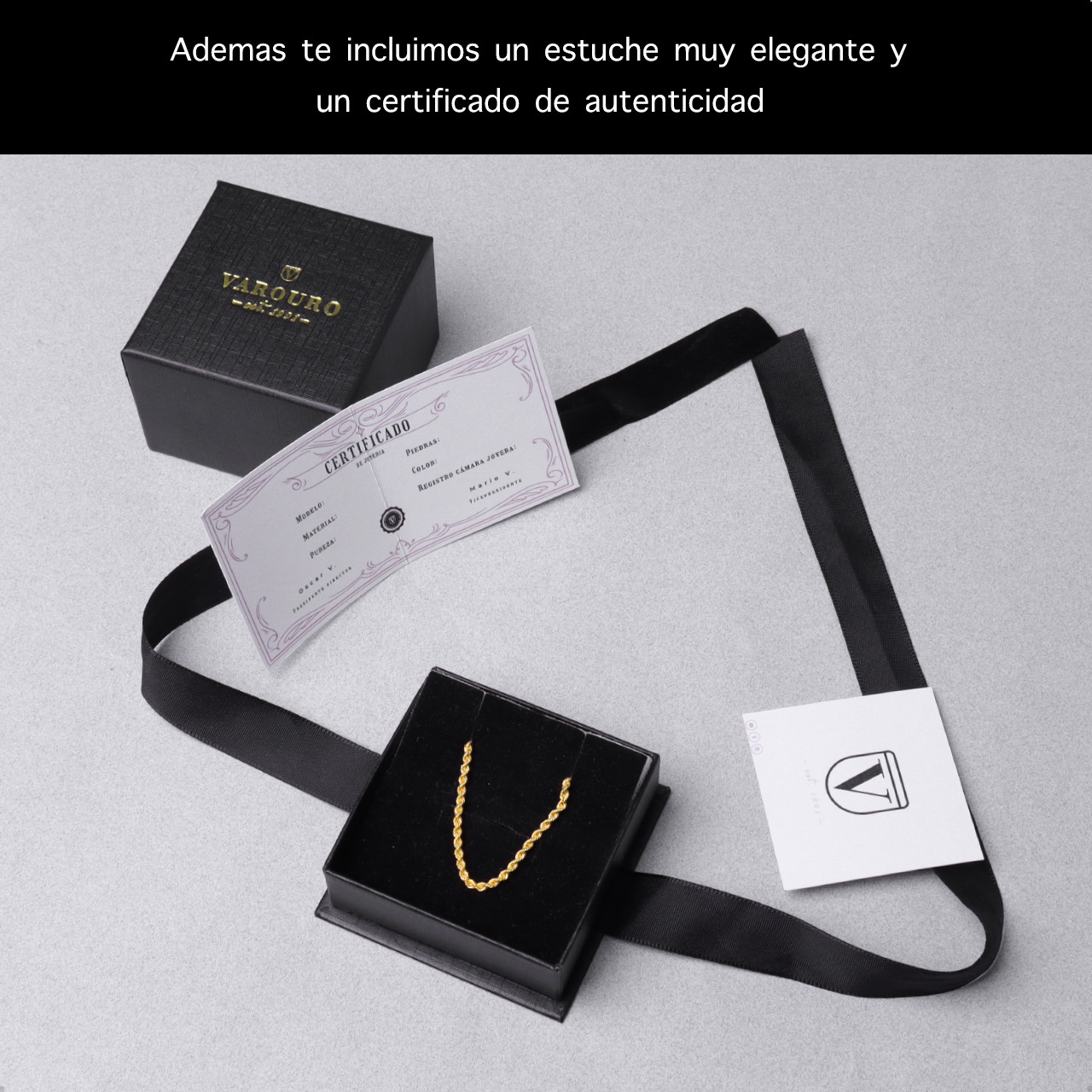 Cadena Torzal Italiano Oro 10k Torsal 45cm - 2.2mm Italy.