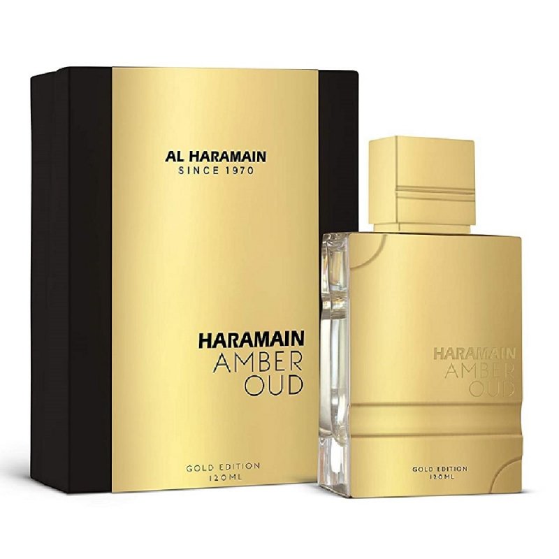 Perfume Al Haramain Amber Oud Gold 120ml  Unisex 
