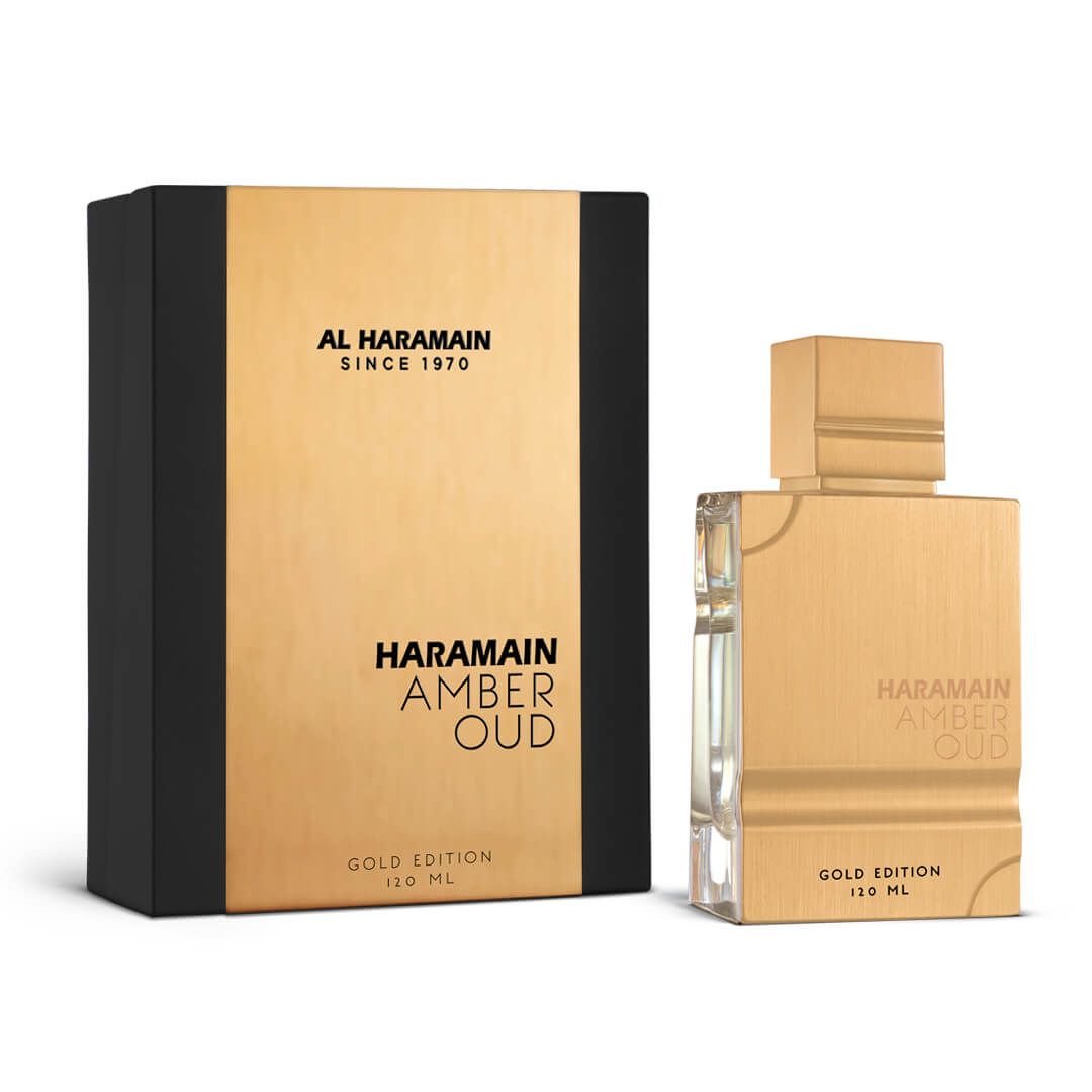 Perfume Al Haramain Amber Oud Gold 120ml  Unisex 