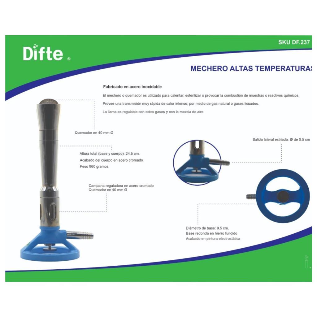 Mechero Altas Temperaturas