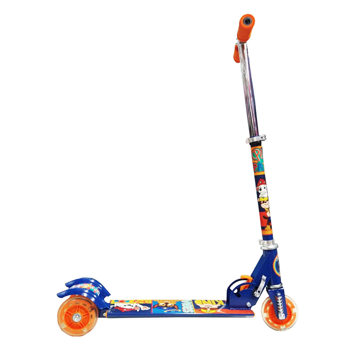 Scooter Patin del diablo para niños con luz Paw Patrol