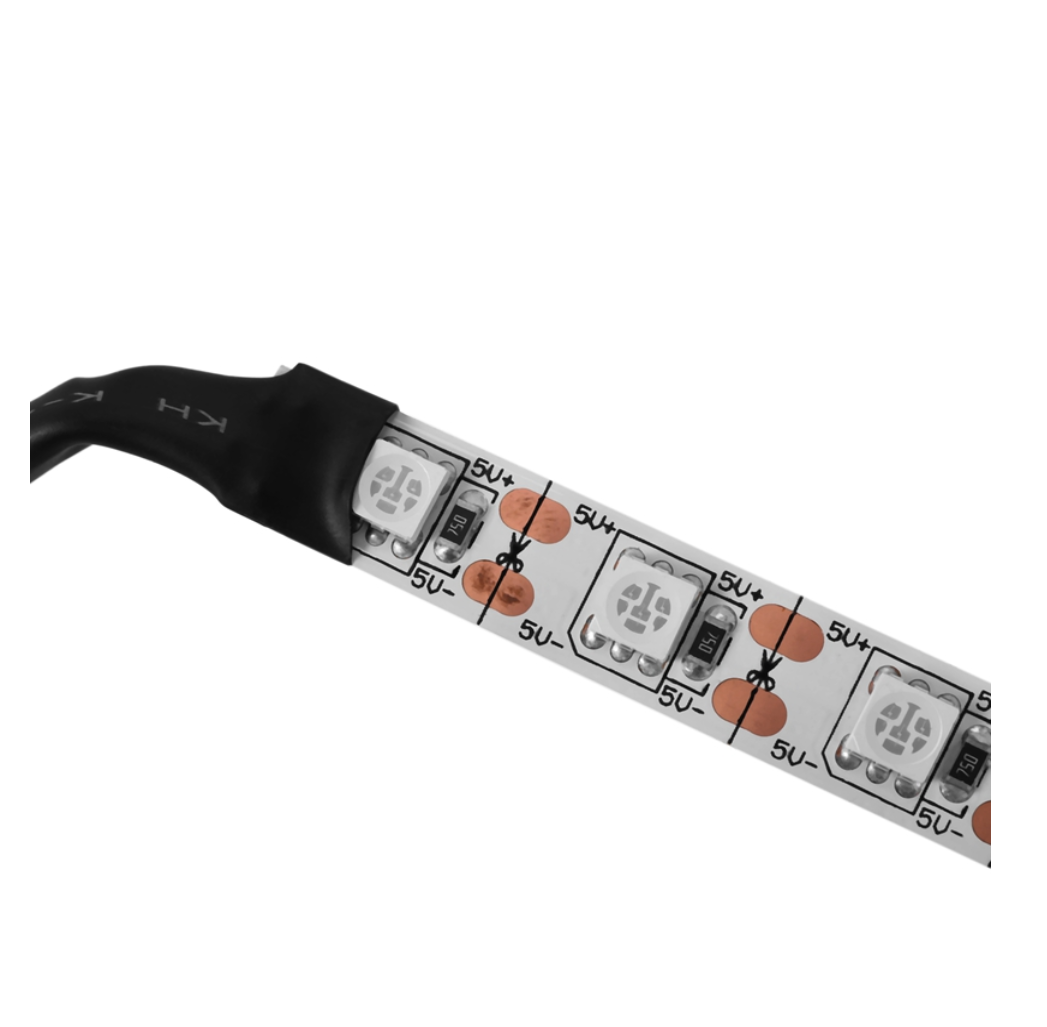 Tira esterilizadora luz ultravioleta desinfectante USB LED UV UVC Mata ácaros elimina olores auto