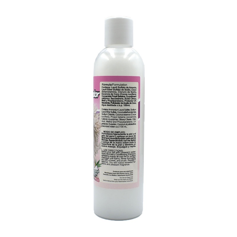 Shampoo Acondicionador 2 en 1 para cualquier raza 250 ml  2 pzs - Biomma