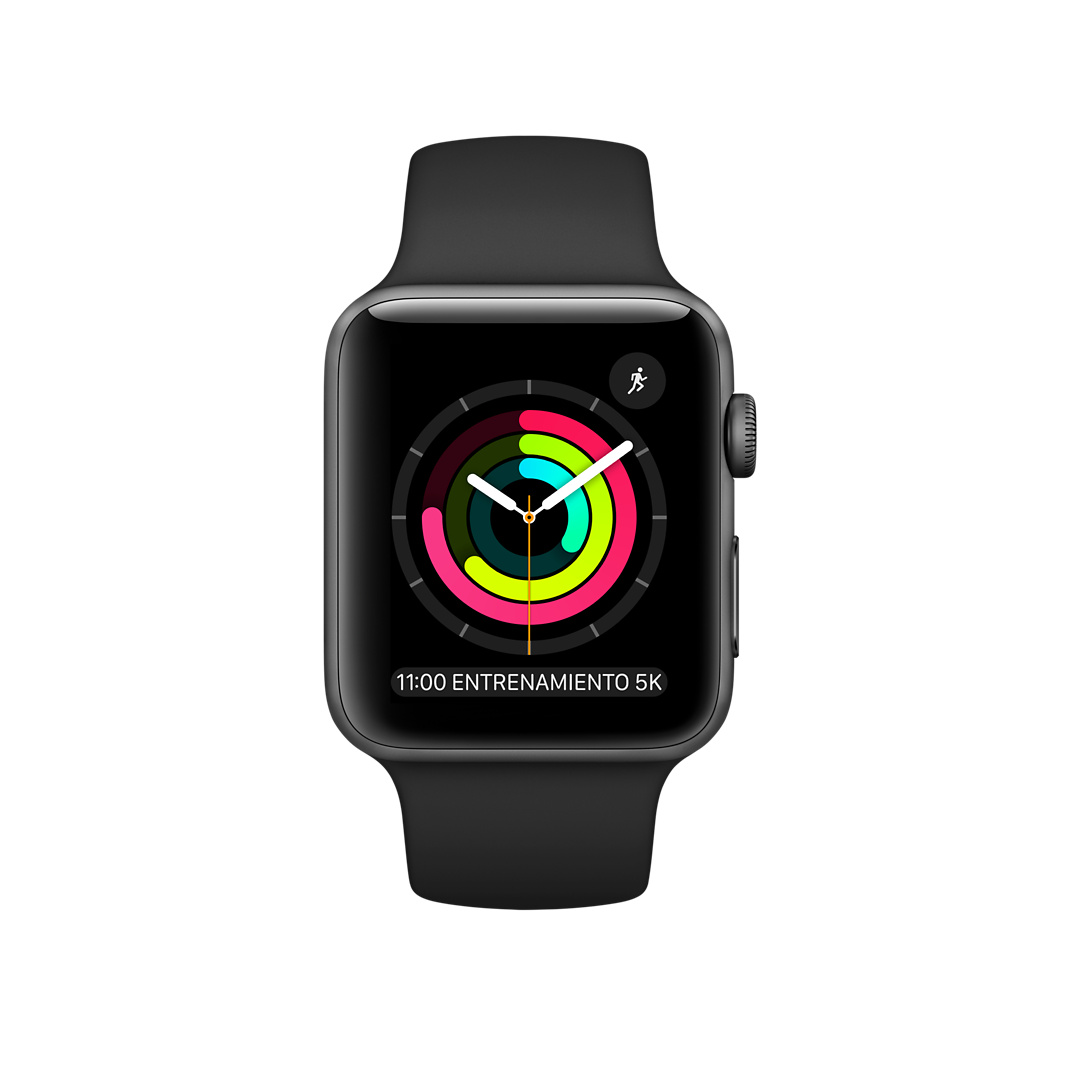 Apple Watch Series 3 38mm (A1858) (GPS)Sport Band (Reacondicionado grado A)