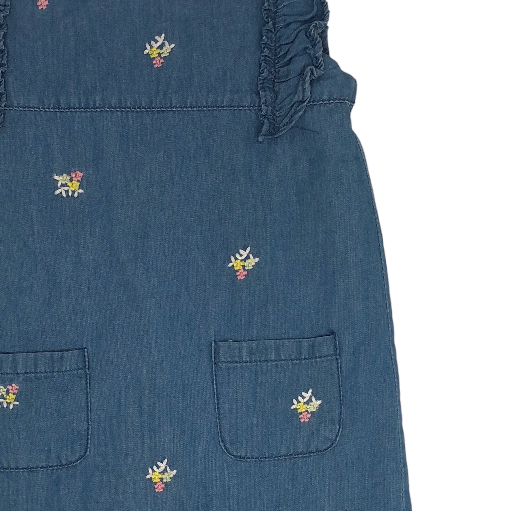 Overol mezclilla para bebé niña Losan