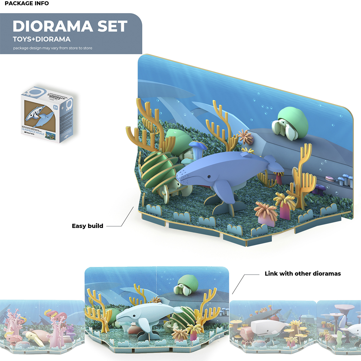 Rompecabezas Magnético Esqueleto Ballena Jorobada Half Toys