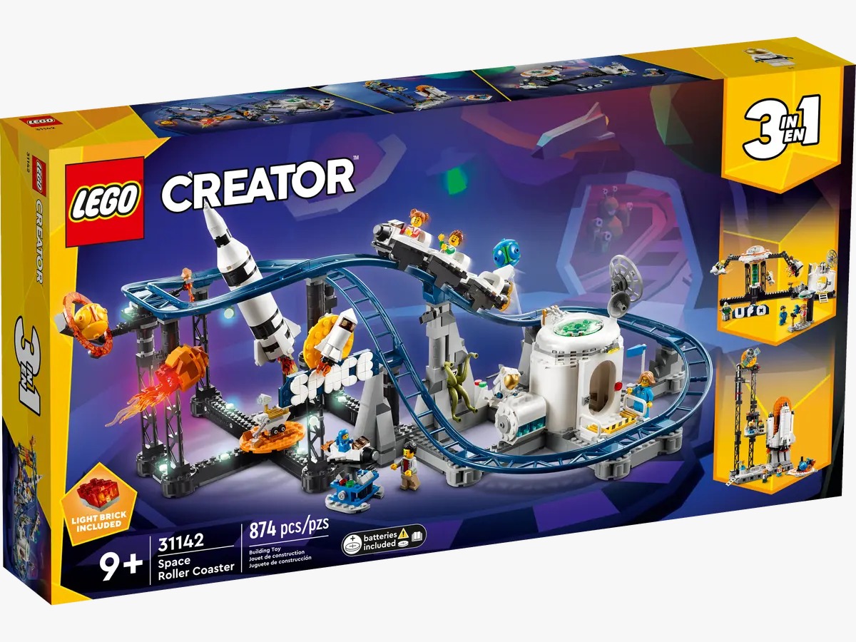Lego Creator 3 En 1 Montaña Rusa Espacial 31142 - Game Center