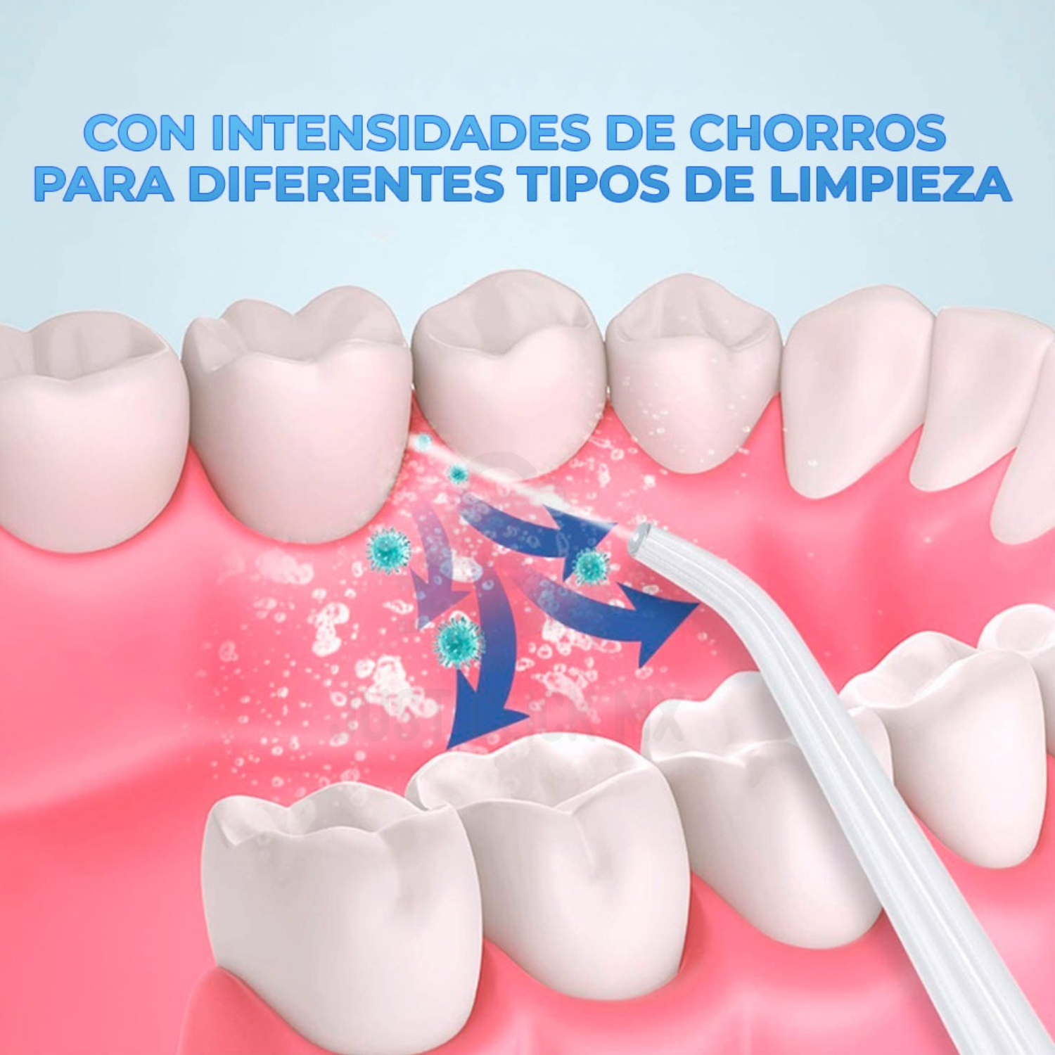 Limpiador Bucal Dental Escalador Eléctrico 4 en 1