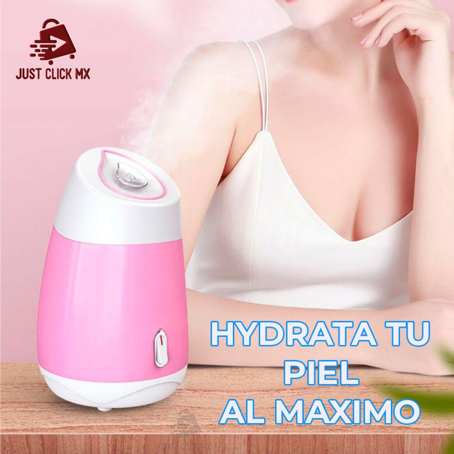 Vaporizador Humidificador Facial SPA Limpia Poros